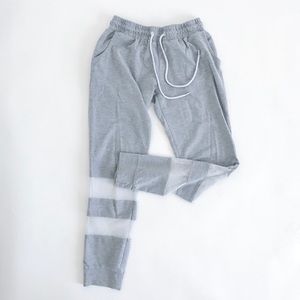 Derek Heart Grey Joggers